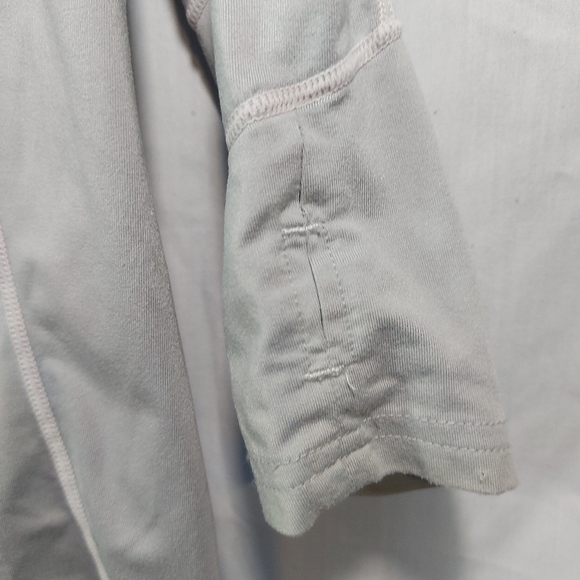 Alizée Long Sleeve 1/4 Zip Athletic Running Shirt, XL - Picture 3 of 8